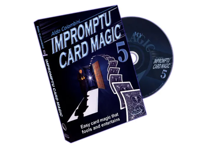 Impromptu Card Magic Volume #5 by Aldo Colombini - DVD
