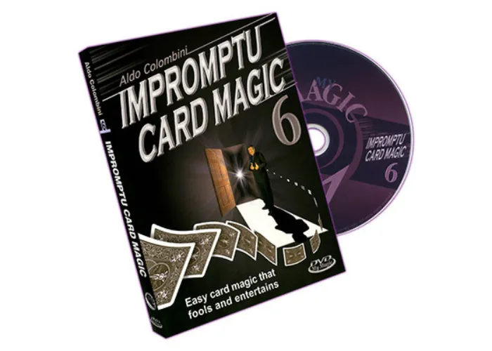 Impromptu Card Magic Volume #6 by Aldo Colombini - DVD