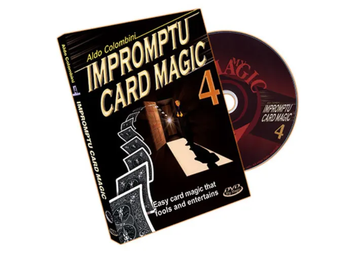 Impromptu Card Magic Volume #4 by Aldo Colombini - DVD