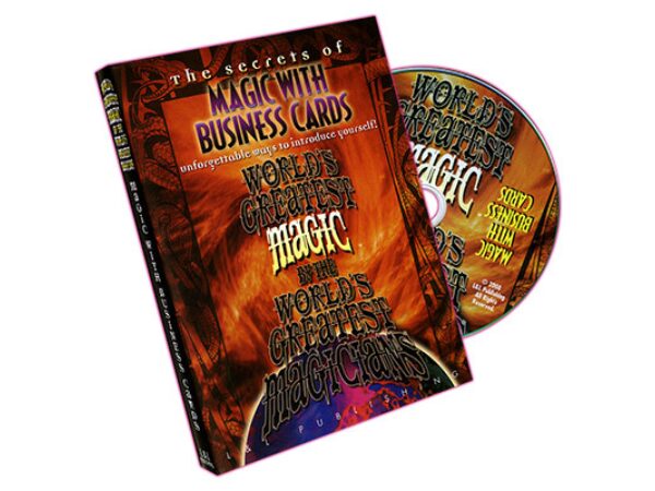 Magic with Business Cards (World's Greatest Magic) - DVD