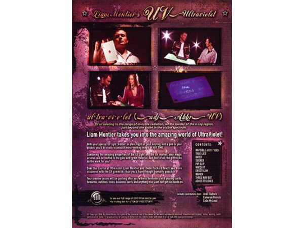 UltraViolet (UV) by Liam Montier & Big Blind Media - DVD