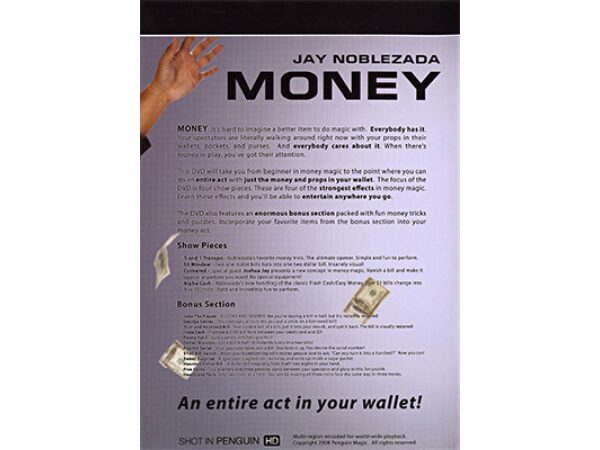 Money by Jay Noblezada - DVD