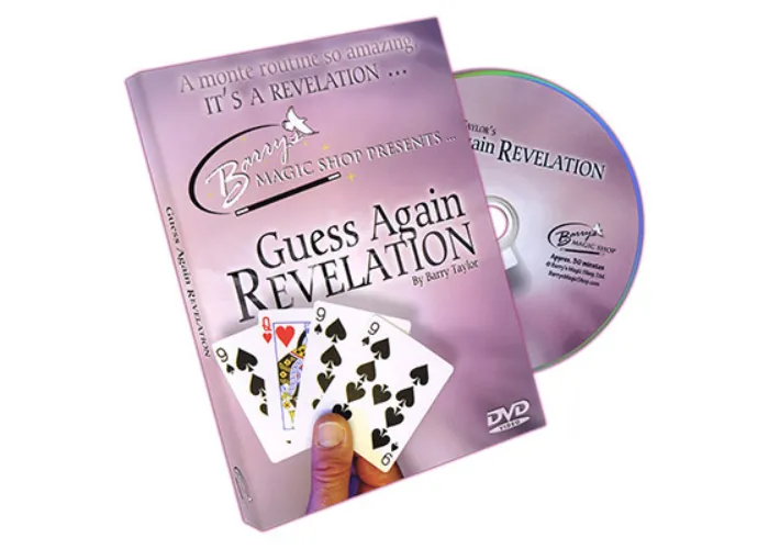 Guess Again Revelations (w/ DVD and Cards) by Barry Taylor - Trick