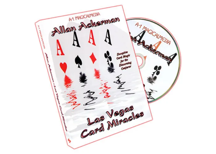 Las Vegas Card Miracles by Allan Ackerman - DVD