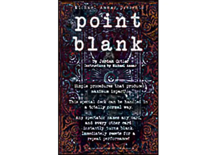 Point Blank by Michael Ammar and Jordan Cotler - Trick