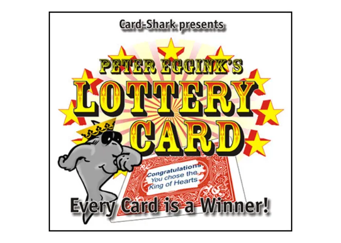 Lottery Card by Peter Eggink - Trick