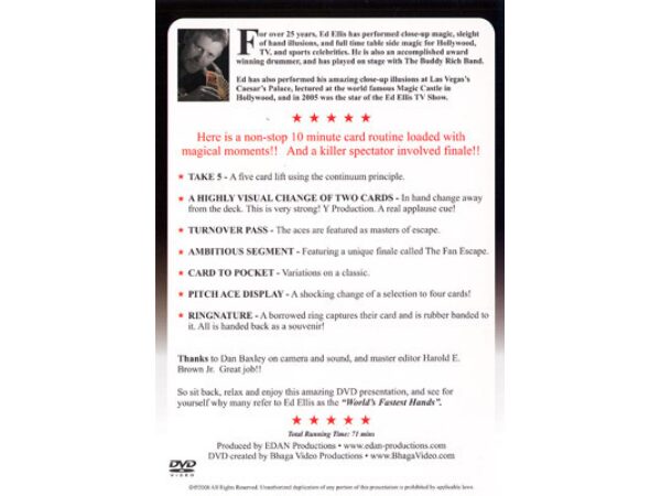 The Castle Routine by Ed Ellis - VOL.5 DVD