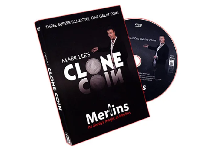 Clone Coin - US Quarter (With DVD) by Mark Lee - Trick
