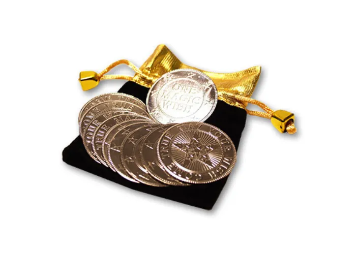 Magic Wishing Coins (10) by Alan Wong - Trick