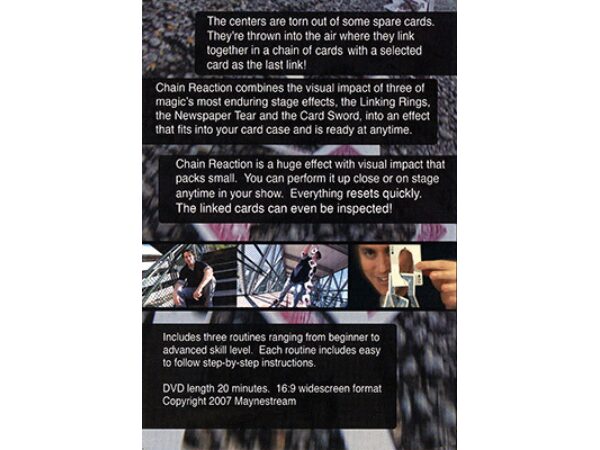 Chain Reaction by Andrew Mayne - DVD