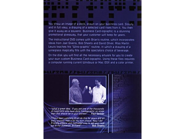 Business Card Cardiograph by Brian Curry - DVD