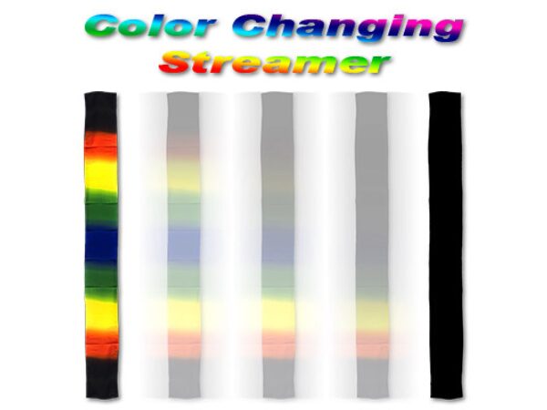 Color Changing Streamer Silk from Magic by Gosh - Trick
