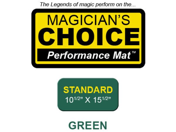 Standard Close-Up Mat (GREEN - 10.5x15.5) by Ronjo  - Trick
