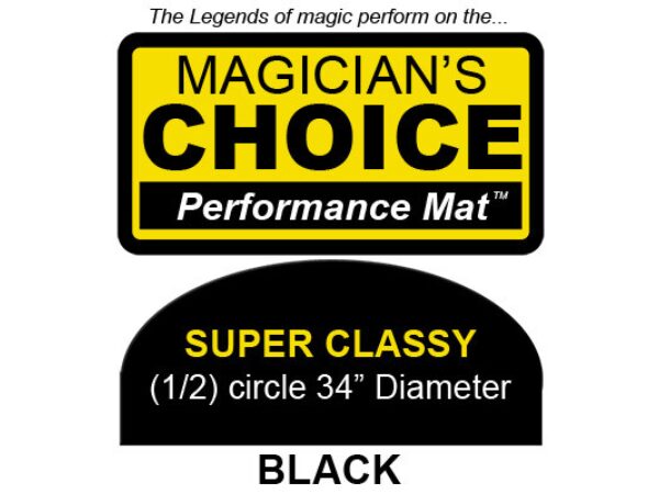 Super Classy Close-Up Mat (BLACK, 34 inch) by Ronjo - Trick