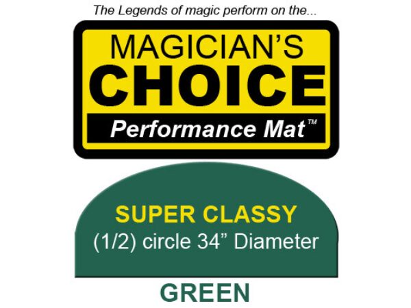 Super Classy Close-Up Mat (GREEN - 34 inch) by Ronjo - Trick