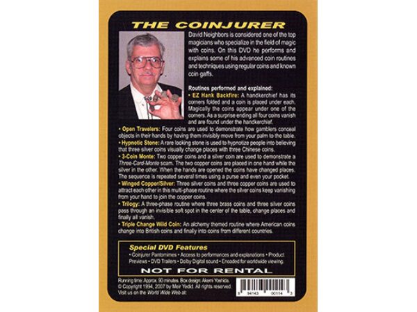 The Coinjurer by David Neighbors - DVD