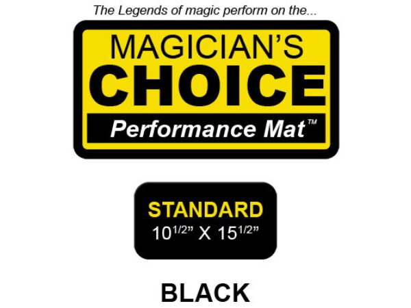 Standard Close-Up Mat (BLACK - 10.5x15.5) by Ronjo - Trick