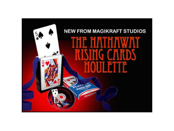 Hathaway Rising Cards Houlette (With DVD) by Martin Lewis - Trick