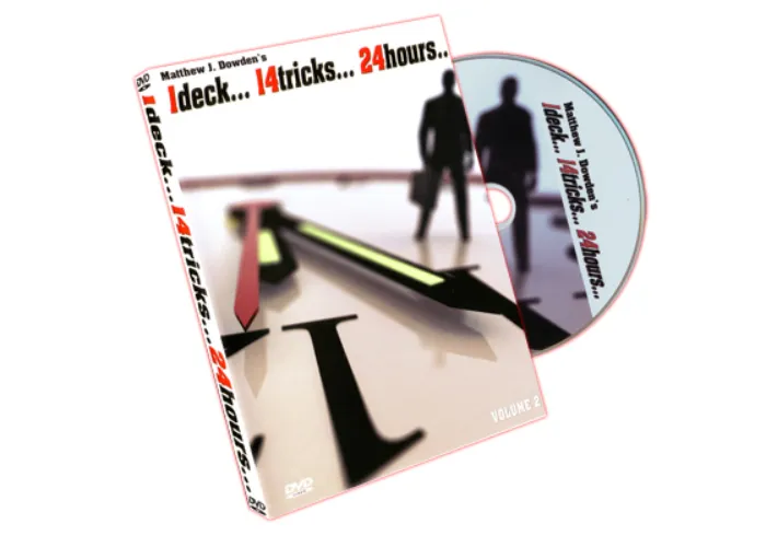 1 Deck 14 Tricks 24 Hours Volume 2 by Matthew J. Dowden & RSVP - DVD