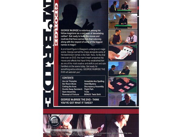 George McBride The DVD by George McBride & Big Blind Media - DVD