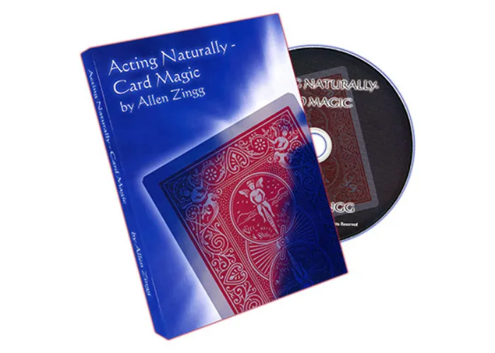 Acting - Naturally (Card Magic) by Allen Zingg - DVD