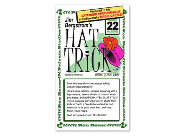 Jim Bergstrom's Hat Trick #22 by Ron Bauer - Book