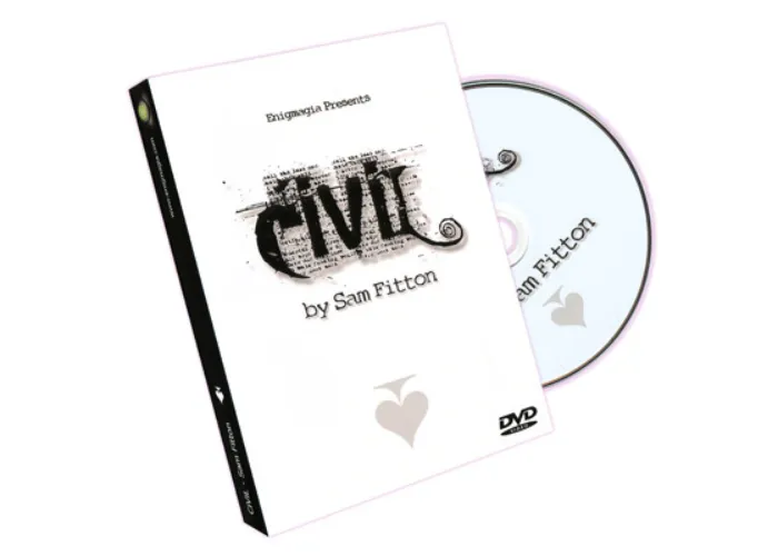 Civil (Coin In Very Intriguing Location) by Sam Fitton - DVD