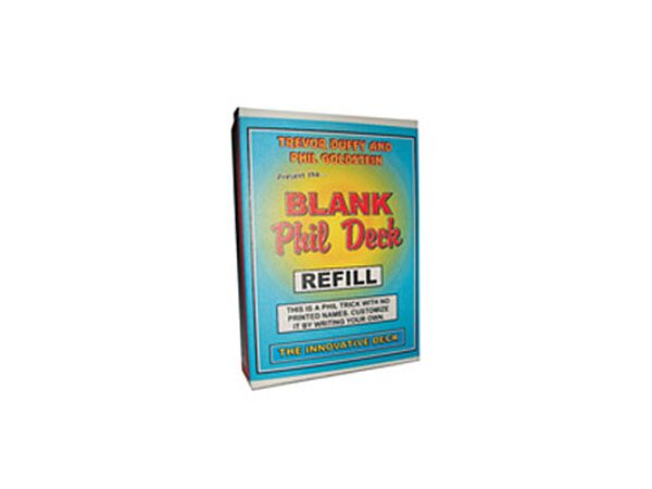 Refill for Blank Phil Deck  by Trevor Duffy - Tricks