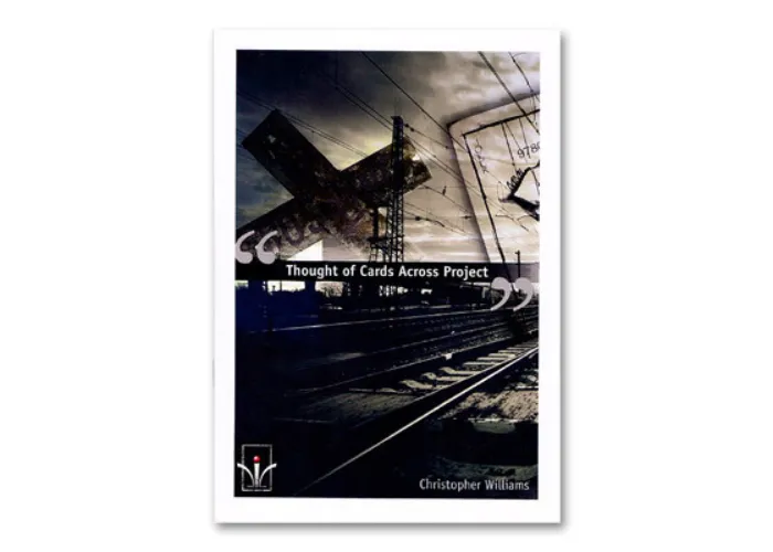 Thought Of Cards Across Project by Christopher Williams - Book