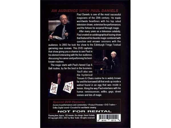 An Audience With Paul Daniels by Paul Daniels - DVD
