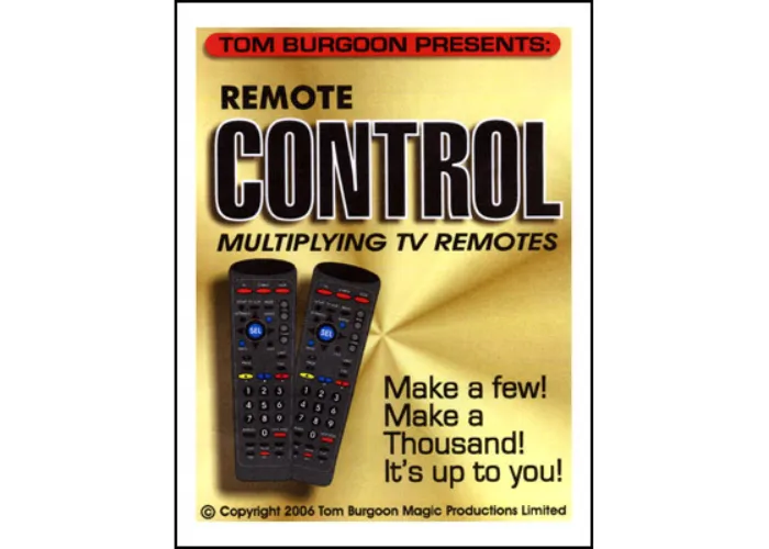 Remote Control Multiplying TV remotes by Tom Burgoon - Trick