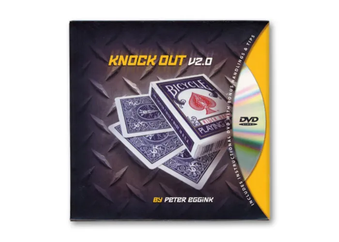Knock Out v2.0 (Includes Cards) by Peter Eggink - DVD