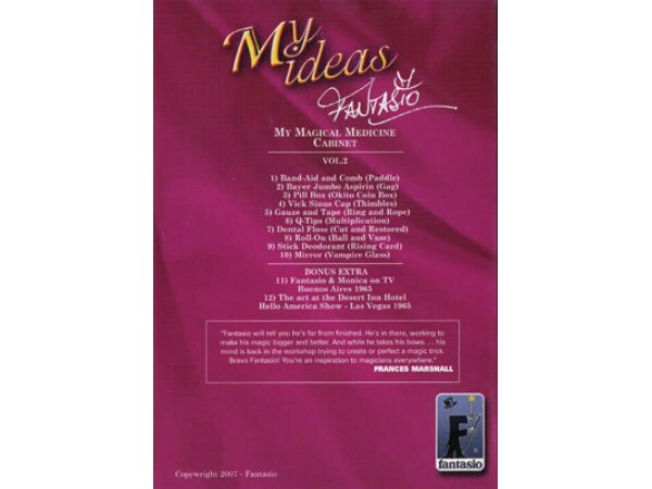 My Ideas - Vol. 2 by Fantasio - DVD