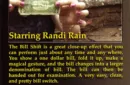 Bill Shift (PK Ring Effects Volume 1) by Randi Rain - DVD – Image 2