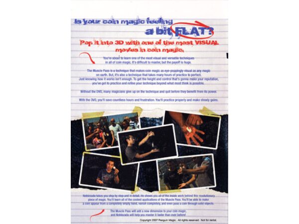 Muscle Pass by Jay Noblezada - DVD