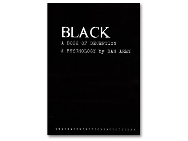 Black by Dan Army - Book