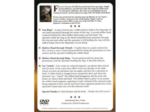 You Ring? by Ed Ellis - DVD