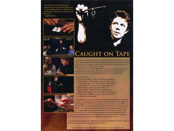 Caught On Tape by Tom Stone - DVD