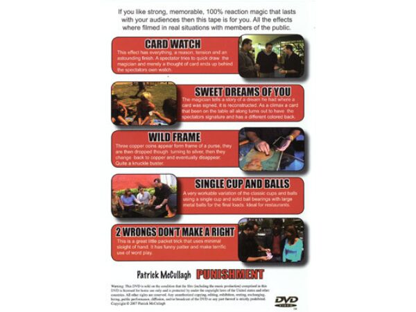 Punishment by Patrick McCullagh (Pat-Trick) - DVD