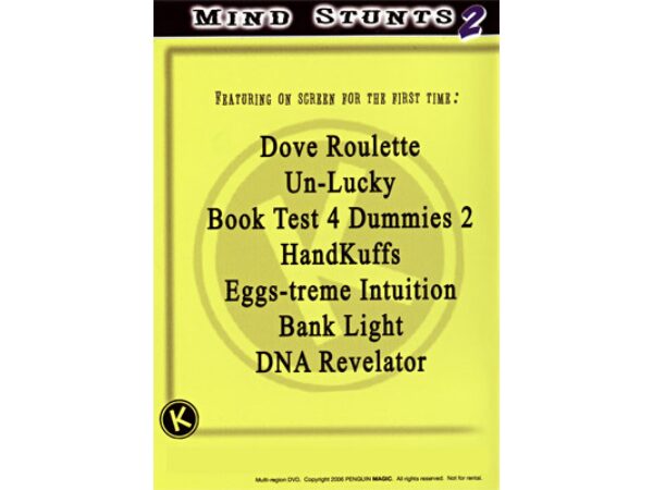 Mind Stunts by Patrik Kuffs - Volume 1 & 2 - DVD