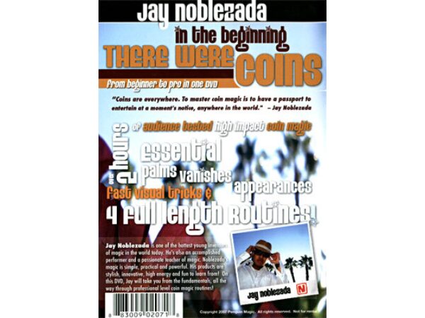 In The Beginning There Were Coins by Jay Noblezada - DVD