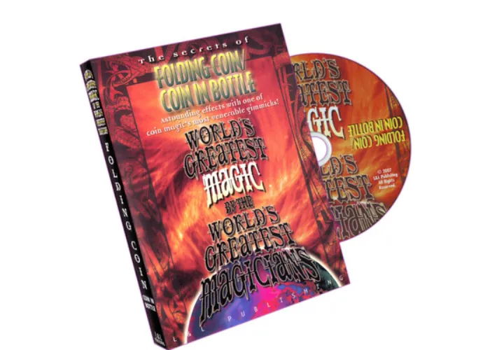 Folding Coin - Coin In Bottle (World's Greatest Magic) - DVD