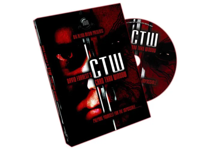 CTW (Card Through Window) by David Forrest & Big Blind Media - DVD