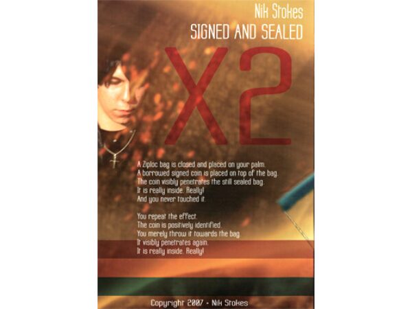 Signed And Sealed by Nik Stokes - DVD