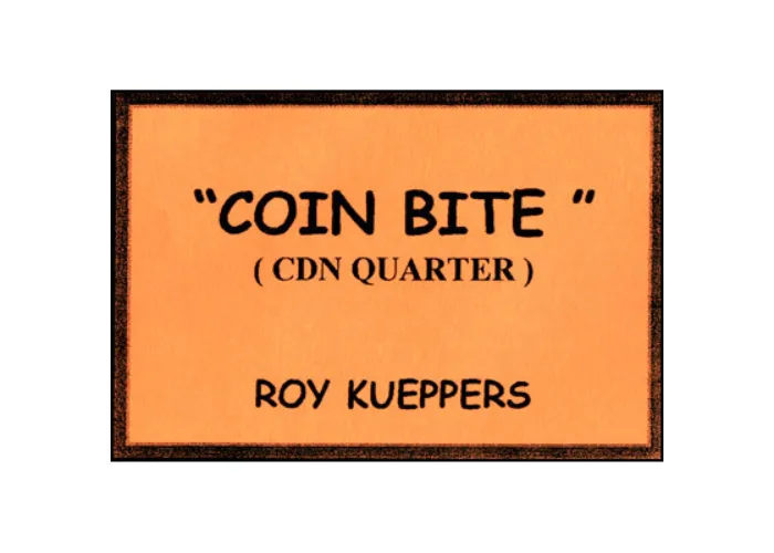 Coin Bite (Canadian Quarter) - Trick