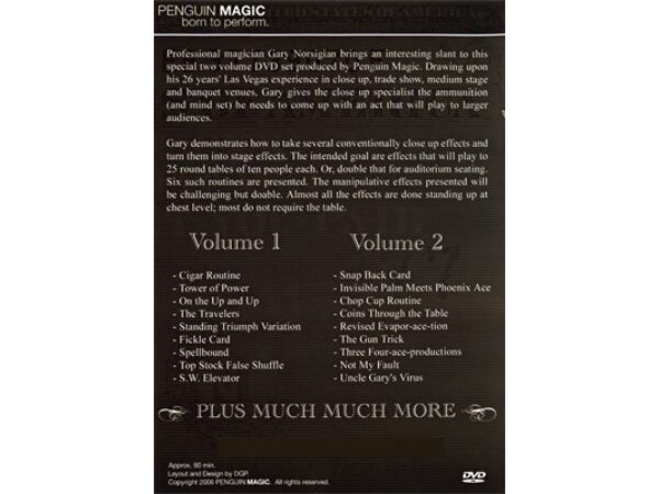 Tricks That Will Get You Paid by Gary Norsigian - DVD