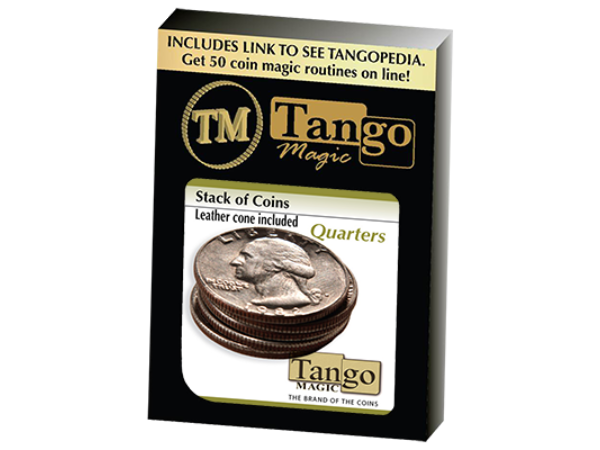 Stack of Coins Quarter Dollar - Trick (D0055)