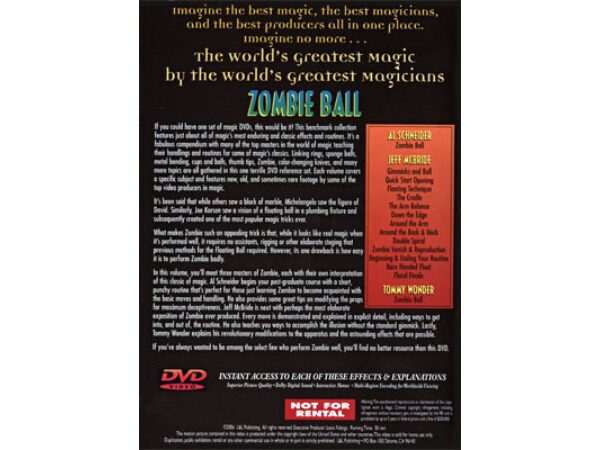 Zombie Ball (World's Greatest Magic) - DVD by L&L publishing