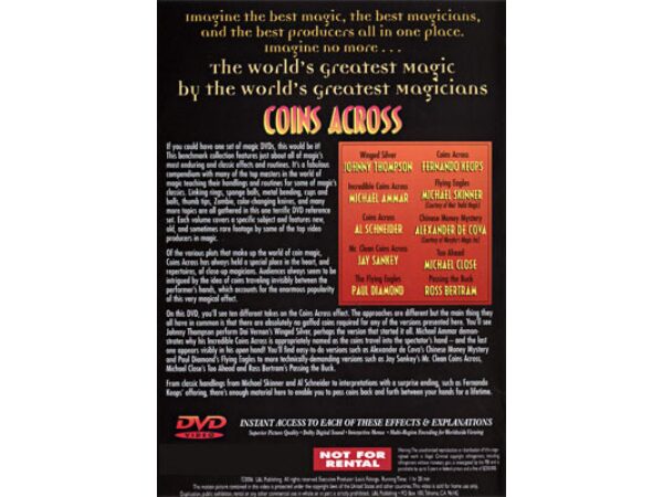 Coins Across (World's Greatest Magic) - DVD