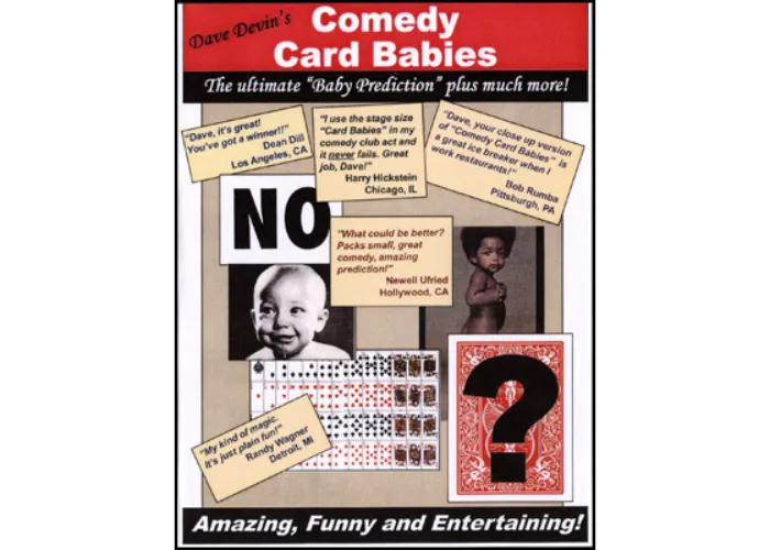 Comedy Card Babies (Small) by Dave Devin - Trick